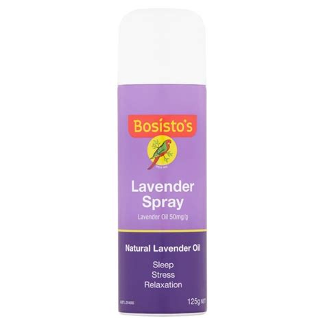 Bosisto's Lavender Spray 125g .